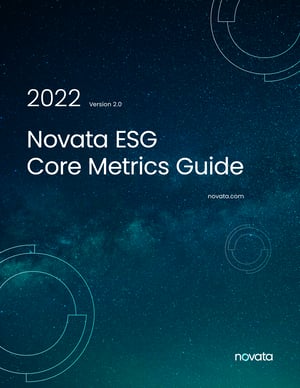 01_novata_esg core metrics guide